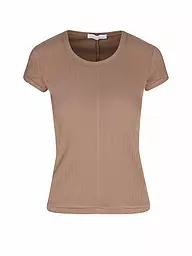 MANDALA | Camiseta de yoga piqué para mujer | Marrón