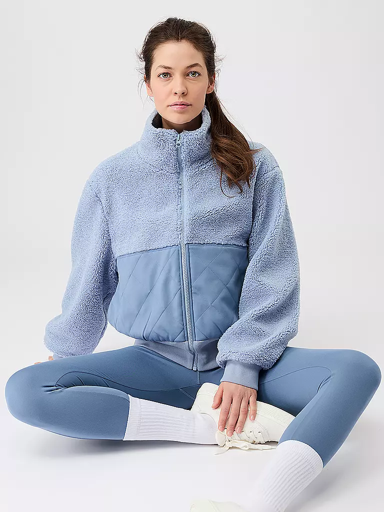 MANDALA | Chaqueta bomber con capucha Warm Up para mujer |
