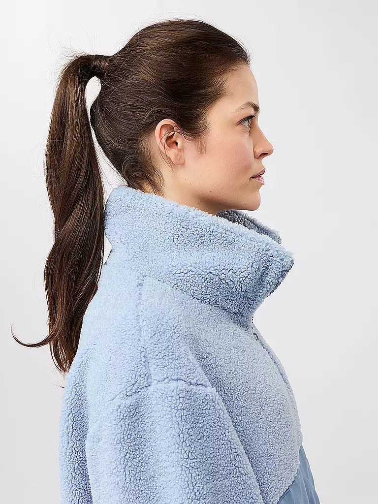 MANDALA | Chaqueta bomber con capucha Warm Up para mujer |