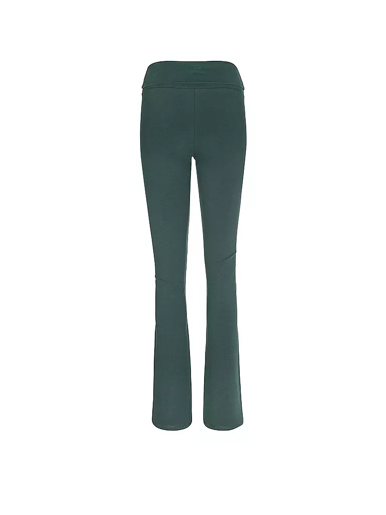 MANDALA | Damen Yoga Hose Classic Rolldown | Verde oscuro