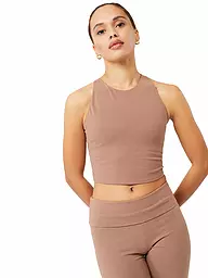 MANDALA | Tank Top de Yoga para Mujer | Marrón