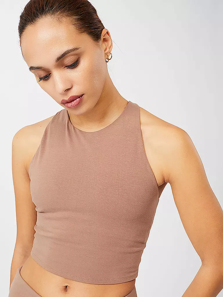 MANDALA | Damen Yoga Tank Top | Marrón