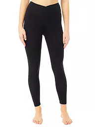 MANDALA | Damen Yoga Tight High Rise Wrap | Negro