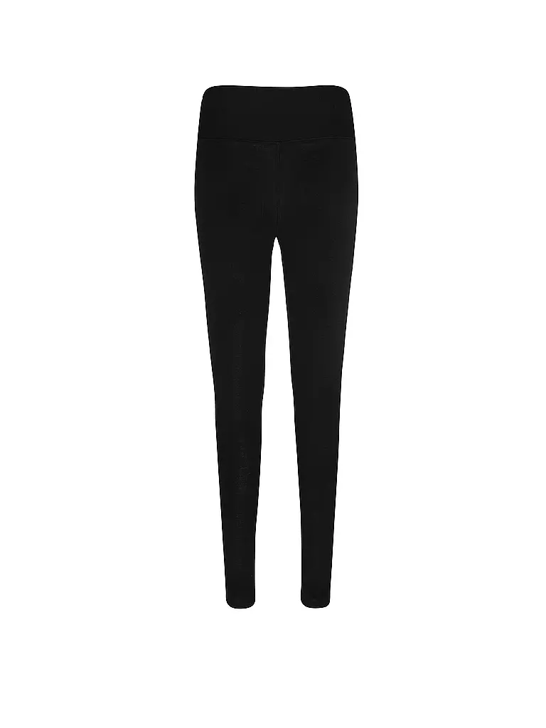 MANDALA | Damen Yoga Tight High Rise Wrap | Negro