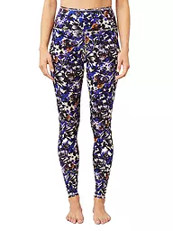 MANDALA | Damen Yoga Tight Printed | Azul oscuro