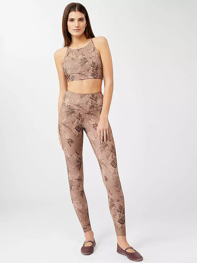 MANDALA | Damen Yoga Tight Printed | Marrón