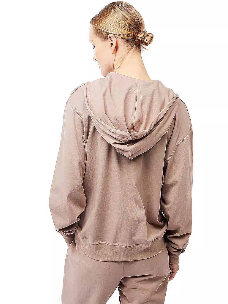 MANDALA | Damen Yogajacke Hoodie | Marrón