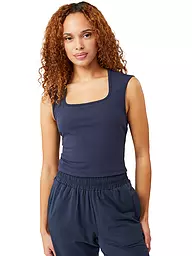 MANDALA | Damen Yogashirt Basic | Azul oscuro