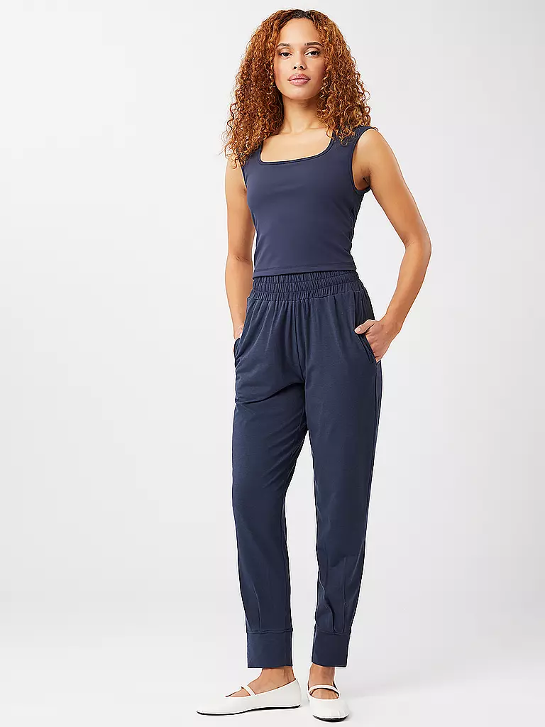 MANDALA | Damen Yogashirt Basic | Azul oscuro