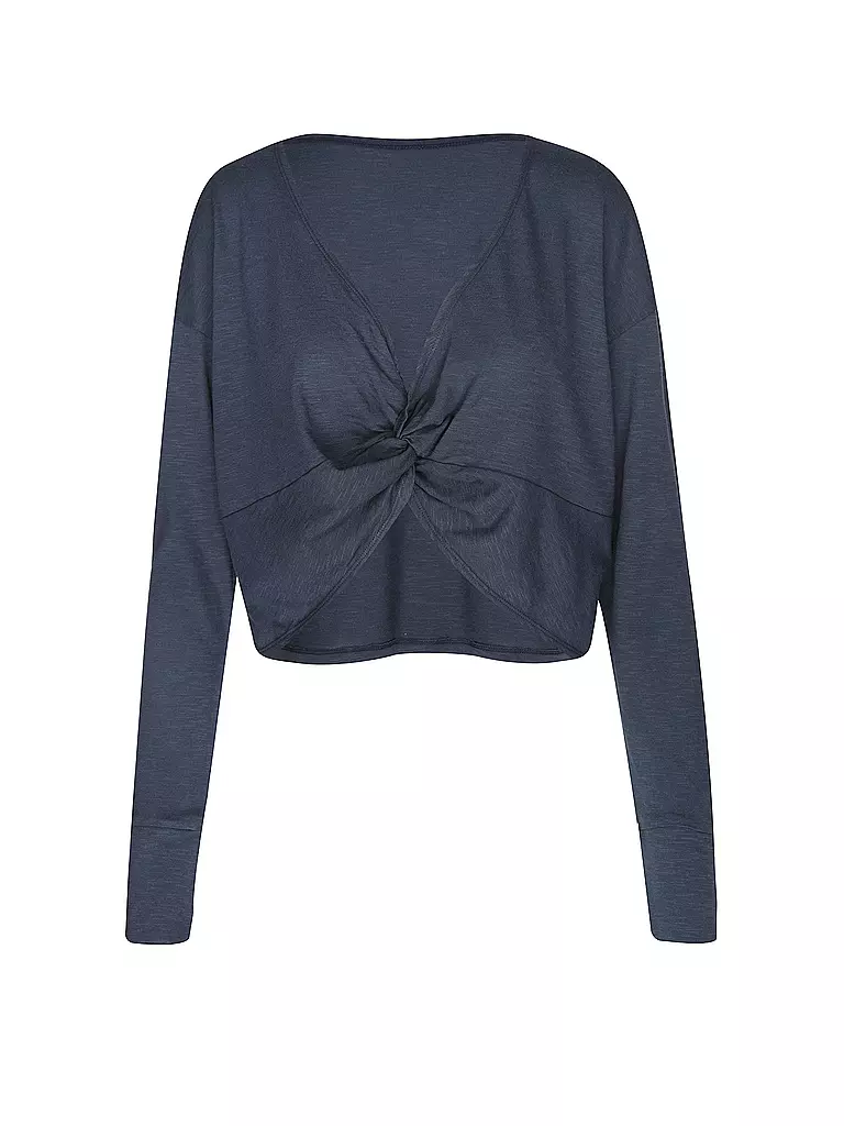 MANDALA | Damen Yogashirt Reversible Top | Azul oscuro