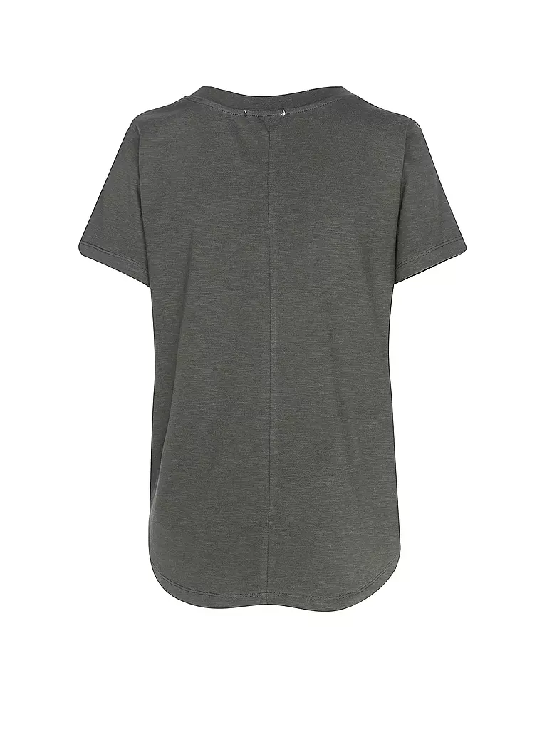 MANDALA | Damen Yogashirt The New V-Neck | Oliva