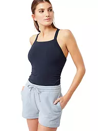 MANDALA | Damen Yogatank Define | Azul oscuro