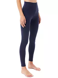 MANDALA | Damen Yogatight High Rise Full Length | Azul oscuro