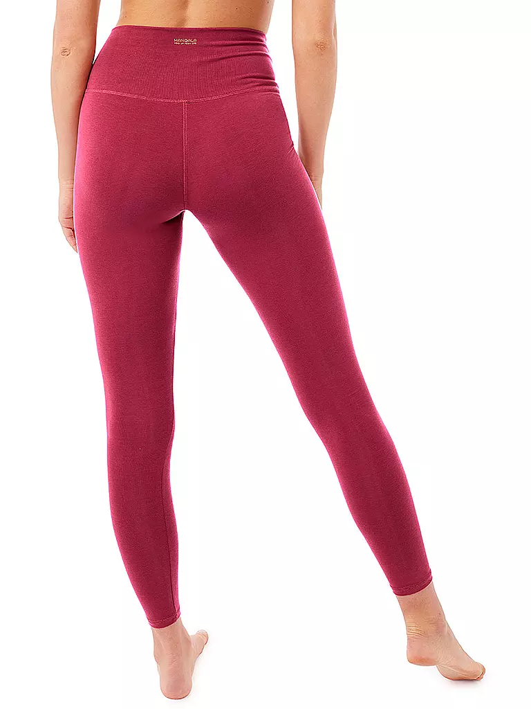 MANDALA | Damen Yogatight High Rise Full Length | Rosa