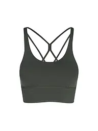 MANDALA | Sujetador deportivo para mujer New Studio Medium Support | Verde oscuro