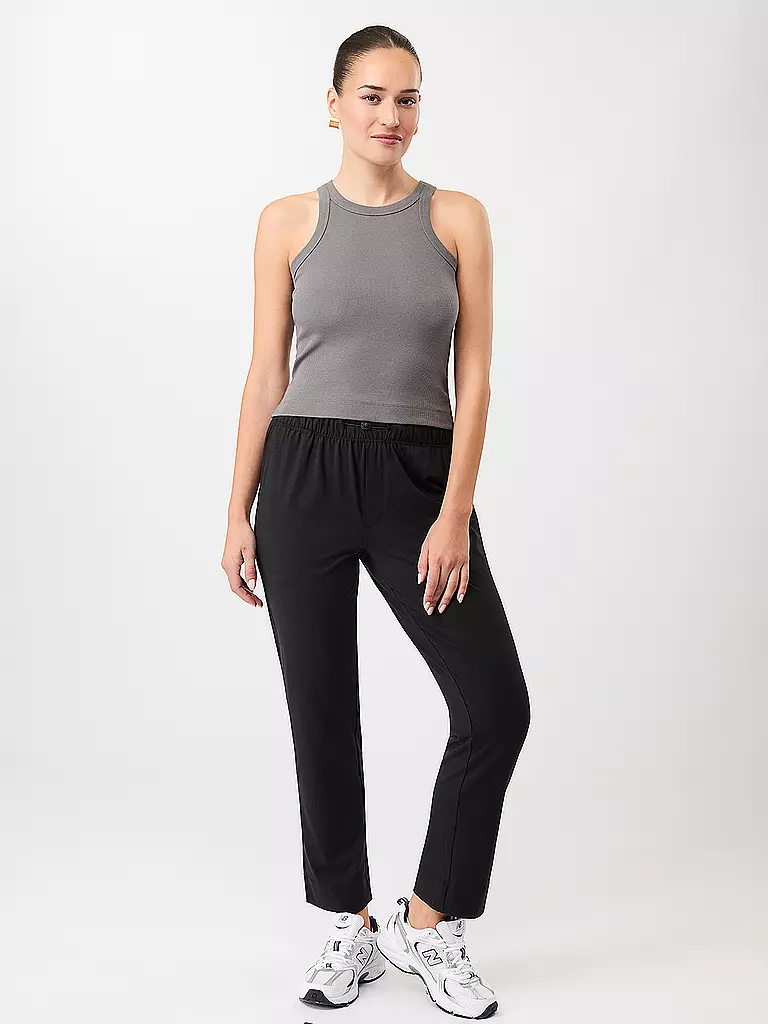 MANDALA | Top de yoga para mujer estilo nadador | Gris