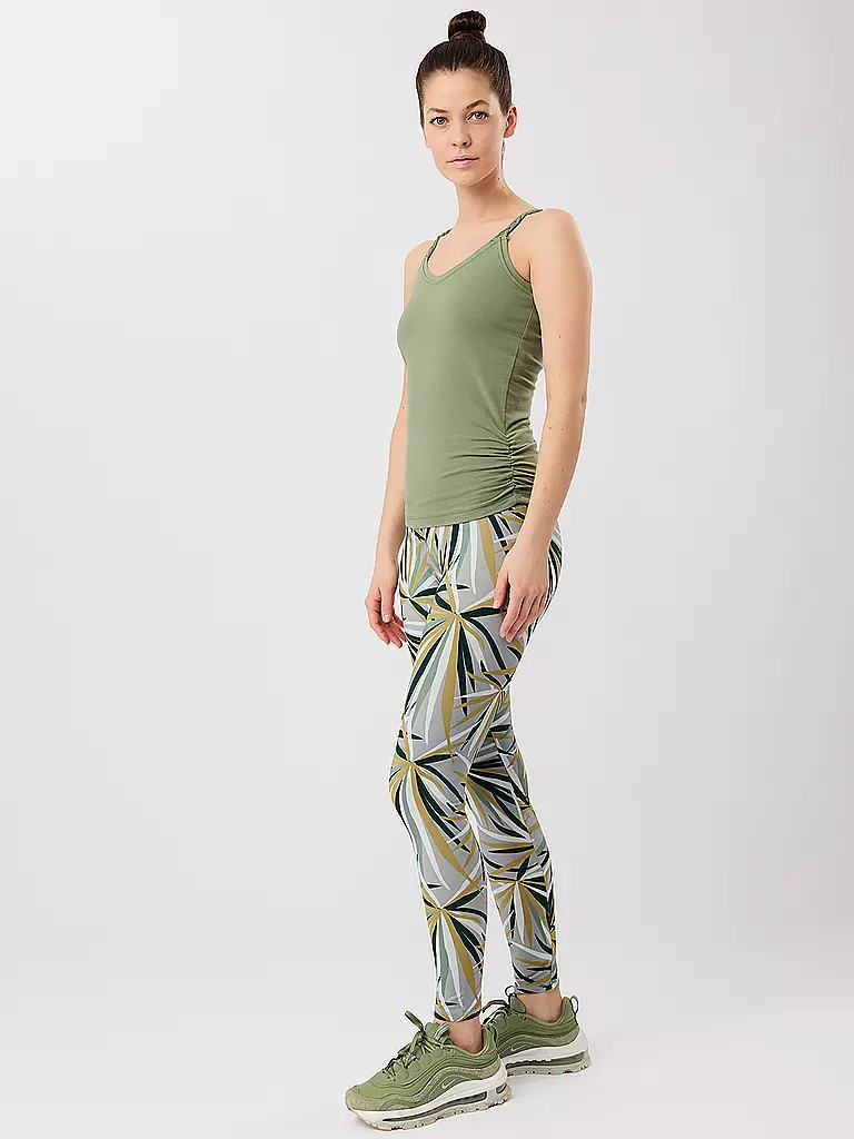 MANDALA | Top de yoga para mujer | Oliva