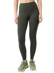 MANDALA | Yogatight Mono Printed para mujer | Verde oscuro