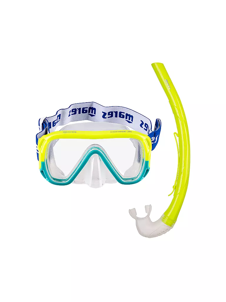 MARES | Combo de set de buceo para niños Keewee Jr | Amarillo