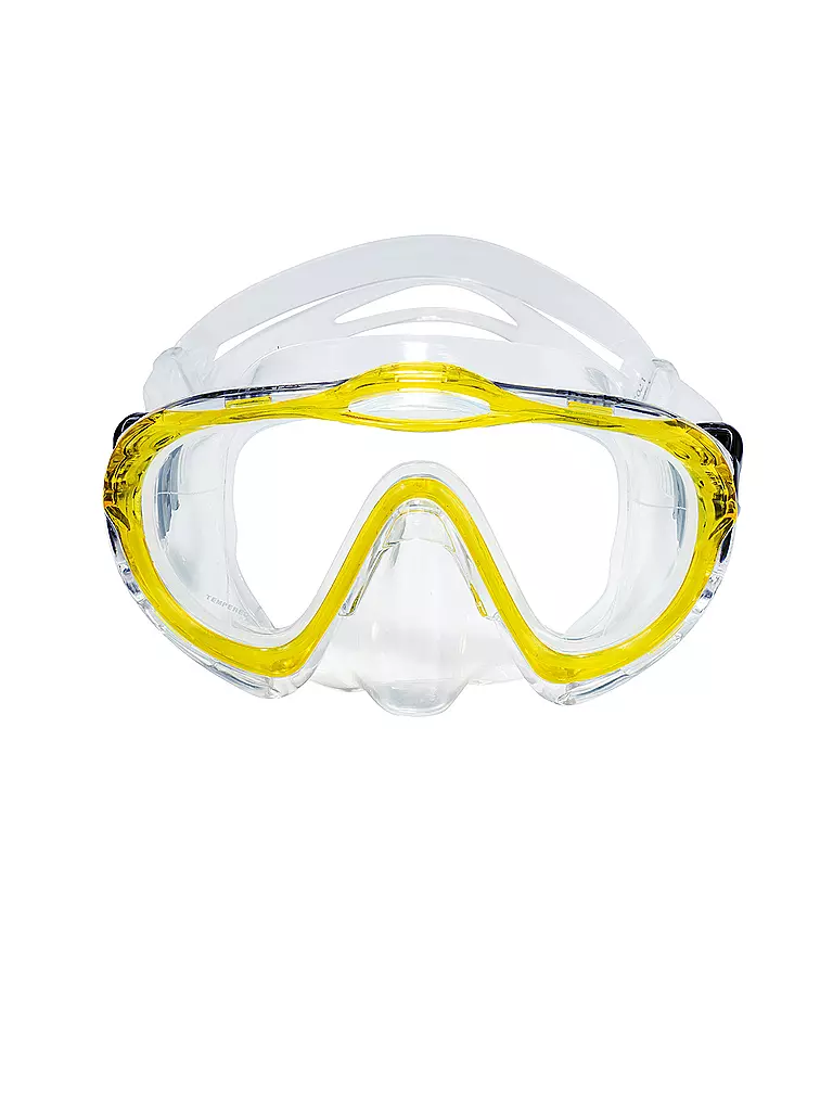 MARES | Gafas de buceo para niños Sharky JR | Amarillo