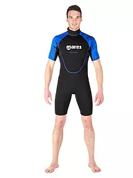 MARES | Neopreno Manta Shorty para hombre | Negro
