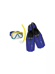 MARES | Set de buceo infantil Nateeva Keewee Jr 3 piezas | Azul