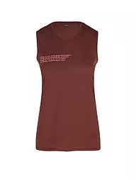 MARTINI | Camiseta de tirantes funcional Highventure para mujer | Rojo oscuro