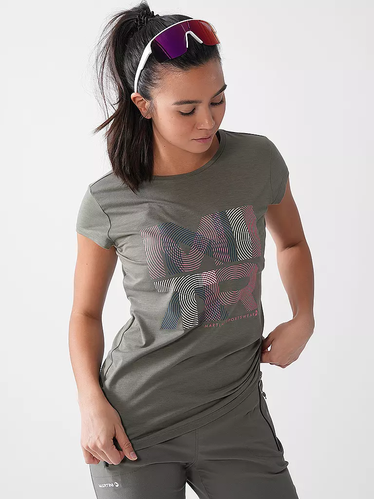 MARTINI | Camiseta funcional de mujer Highventure | Oliva