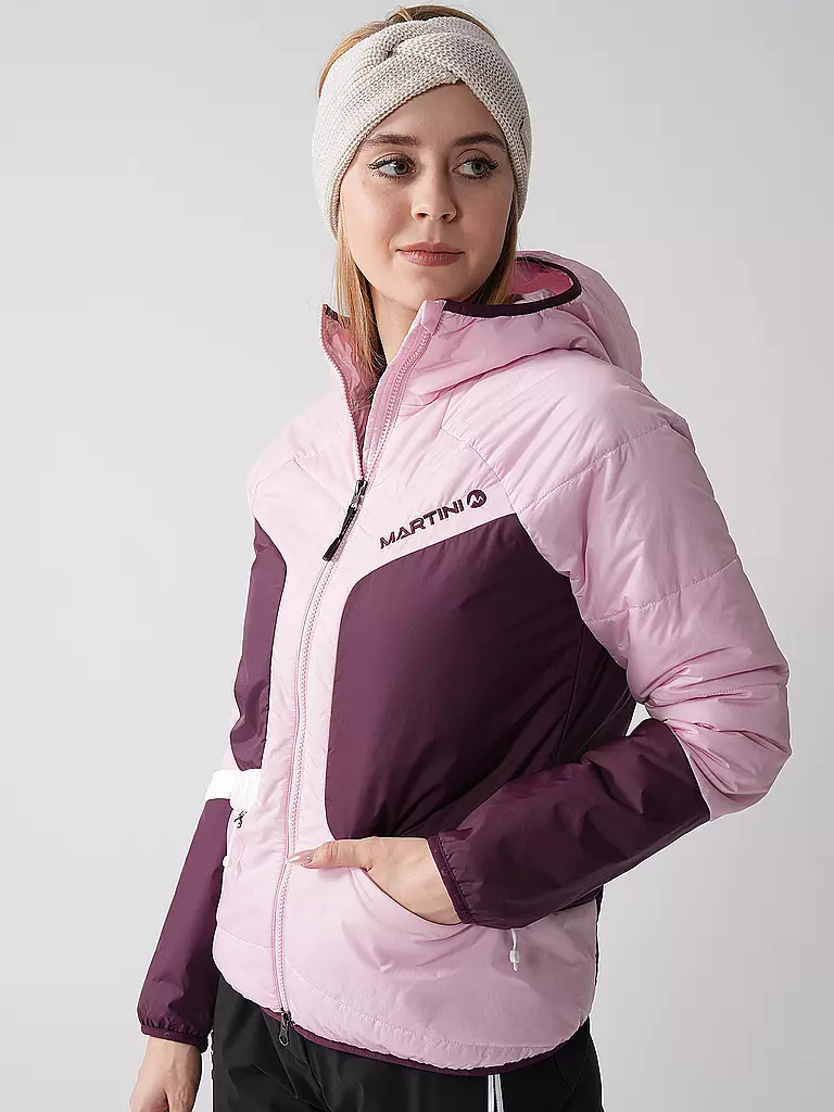 MARTINI | Chaqueta aislante con capucha Horizon G-LOFT® para mujer | Rosa