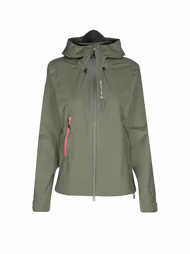 MARTINI | Chaqueta de senderismo para mujer Trektech 2.5L con capucha | Oliva