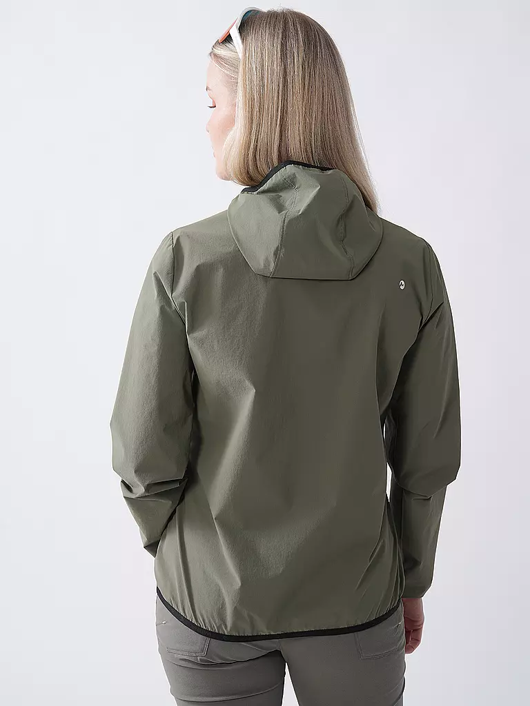 MARTINI | Chaqueta híbrida softshell Trektech con capucha para mujer | 