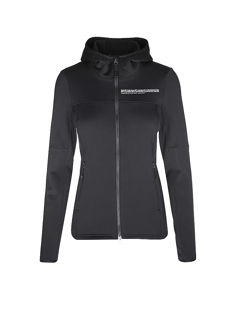 MARTINI | Chaqueta polar con capucha Recharge para mujer | Negro