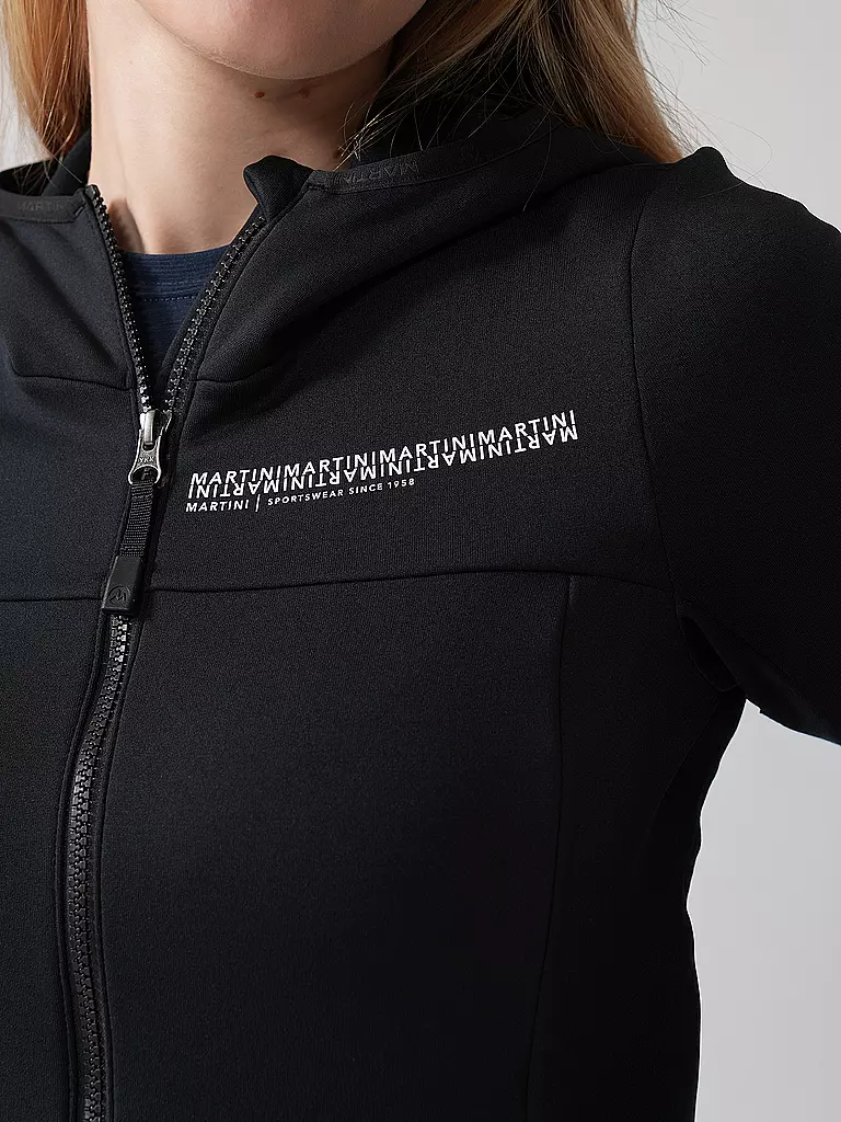 MARTINI | Chaqueta polar con capucha Recharge para mujer | Negro