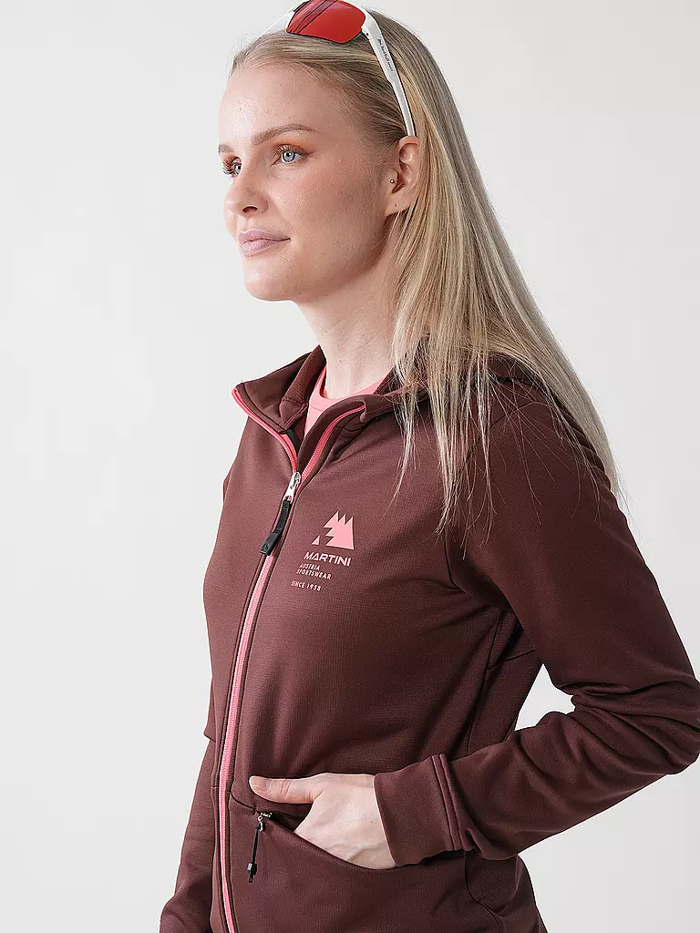 MARTINI | Chaqueta polar con capucha Sunrise para mujer |