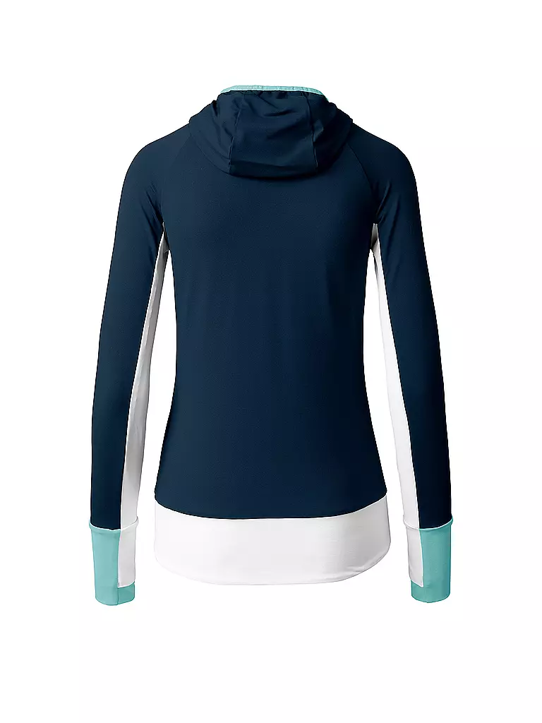 MARTINI | Damen Fleecejacke Hillclimb Hoodie | Azul oscuro