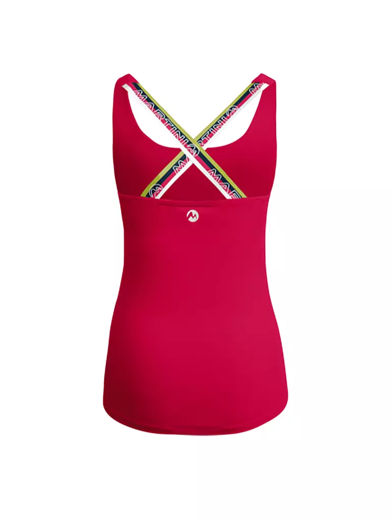 MARTINI | Damen Funktionstop Solo | Rojo oscuro