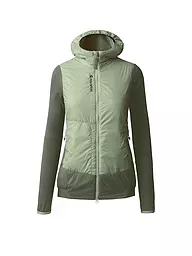 MARTINI | Damen Hybridjacke Alpmate Hoodie | Verde oscuro