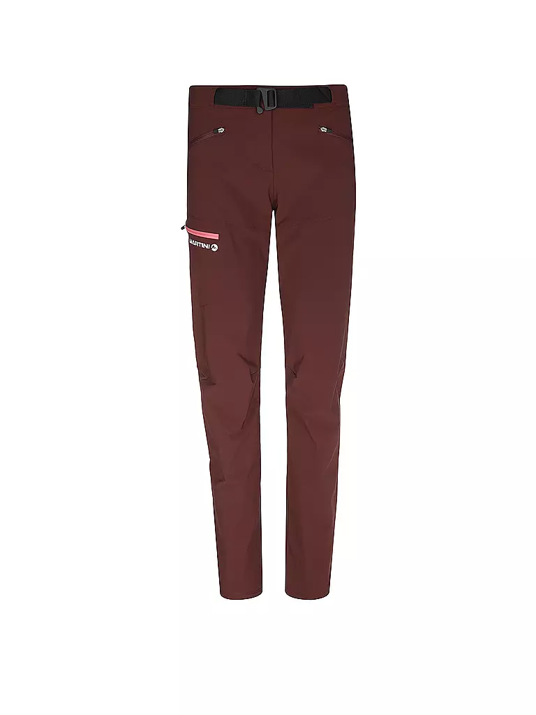 MARTINI | Damen Wanderhose Sunrise | Rojo oscuro