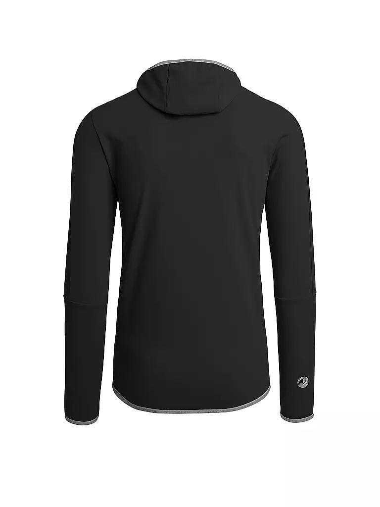 MARTINI | Herren Fleecejacke Feel Free Hoodie | Negro