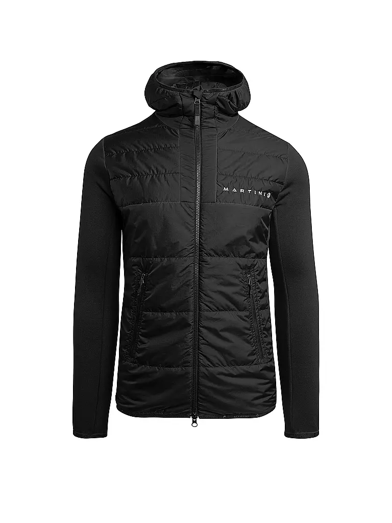 MARTINI | Herren Hybridjacke Neon Hoodie | Negro