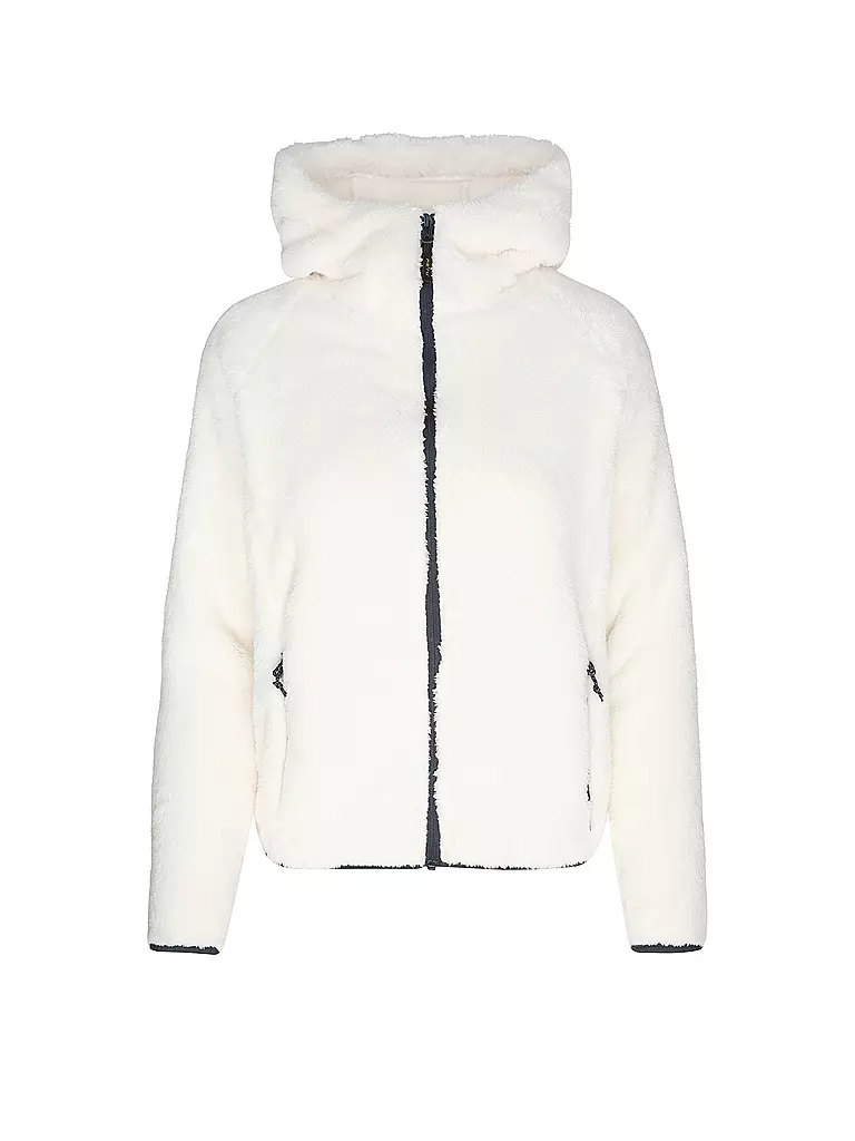 MERU |  Damen Fleecejacke Roxburgh Hoodie | Blanco