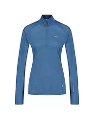 MERU |  Damen Funktions Zipshirt Vordingborg  | Azul oscuro