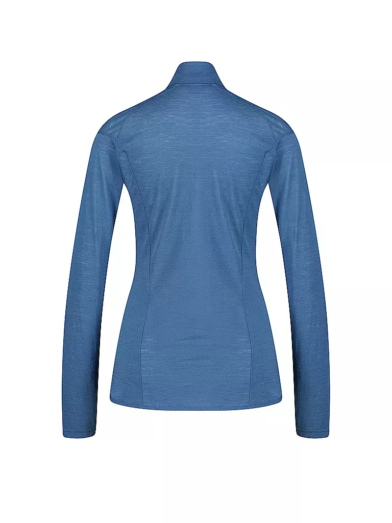 MERU |  Damen Funktions Zipshirt Vordingborg  | Azul oscuro