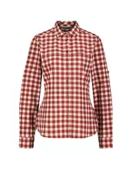 MERU |  Damen Outdoorbluse Sauda  | Rojo oscuro