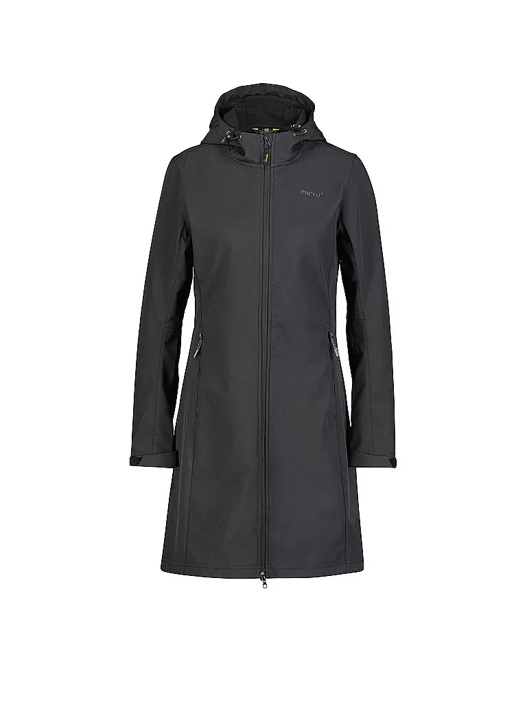 MERU |  Damen Softshellmantel Brest  | Negro
