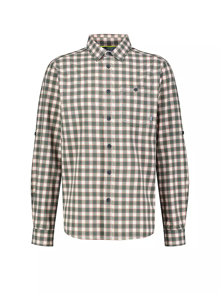MERU |  Herren Outdoorhemd Peania  | Verde oscuro