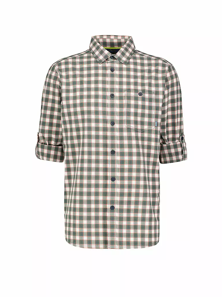 MERU |  Herren Outdoorhemd Peania  | Verde oscuro