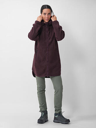 MERU | Abrigo de invierno para mujer Sigtuna con capucha y forro polar de peluche