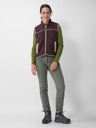 MERU | Chaleco de mujer Herlev de forro polar tipo peluche