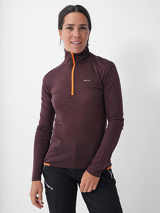 MERU | Camiseta funcional con cremallera Vordingborg para mujer